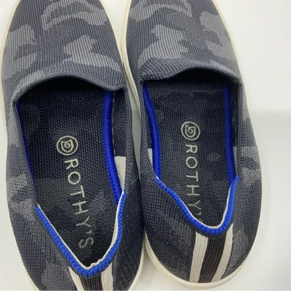 ROTHY’S grey‎ animal print loafers. - Picture 11 of 16